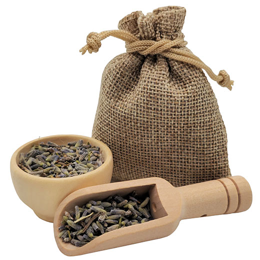 Gedroogde lavendel pakket